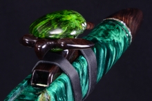 Boxelder Burl Native American Flute, Minor, Mid F#-4, #H12E